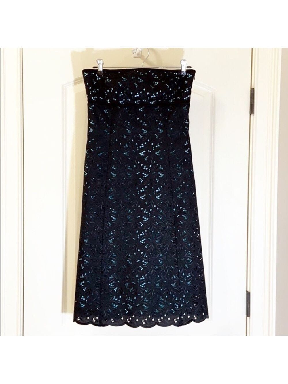 Harold’s Strapless Eyelet Dress Size 2